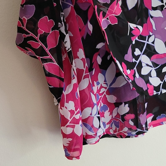 Lane Bryant Layered Graphic A-Line Tank - Picture 2 of 3